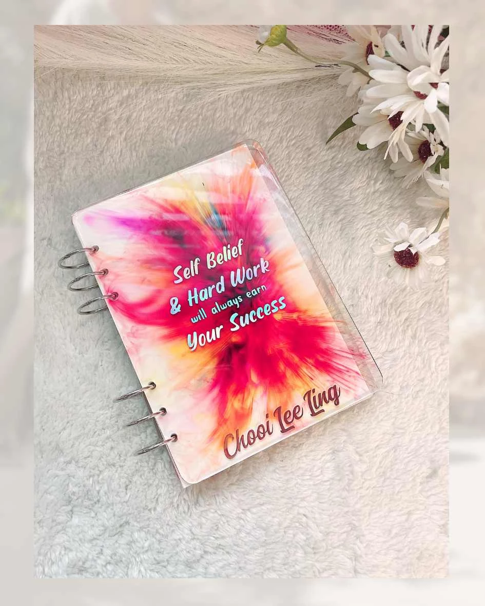RESIN NOTEBOOK